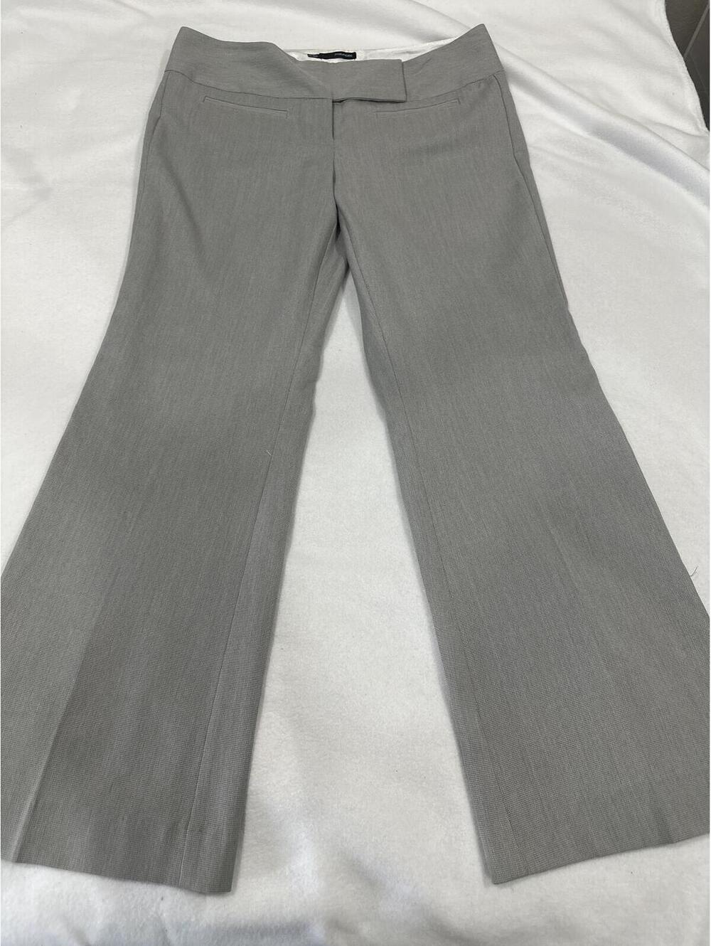 Maurices Women's Gray Flare Dress Pants Size 10